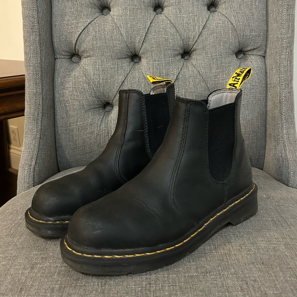 Dr. Martens Women’s Steel Toe Chelsea Boots